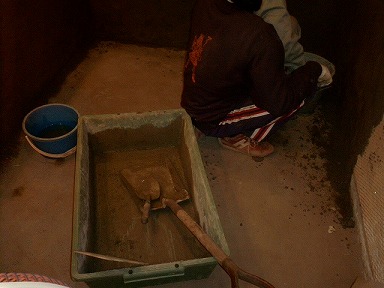 モルタルはここで