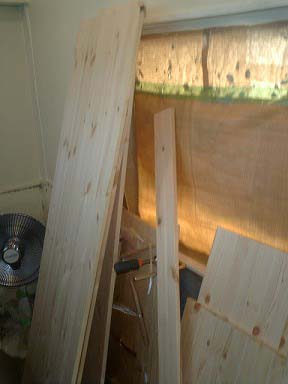 カウンター材購入