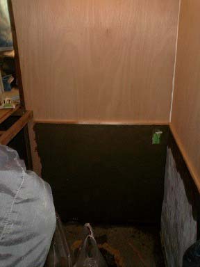 トイレもモルタル